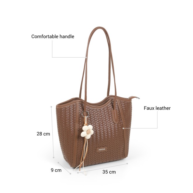 Mochi Women Brown Shoulder Bag (SKU: 66-1171-12-10)