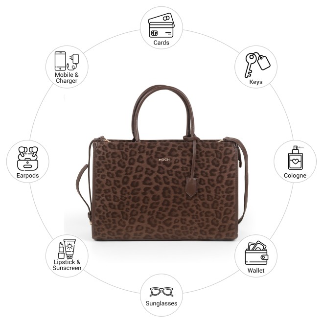 Mochi Women Brown Satchel Bag (SKU: 66-1183-12-10)