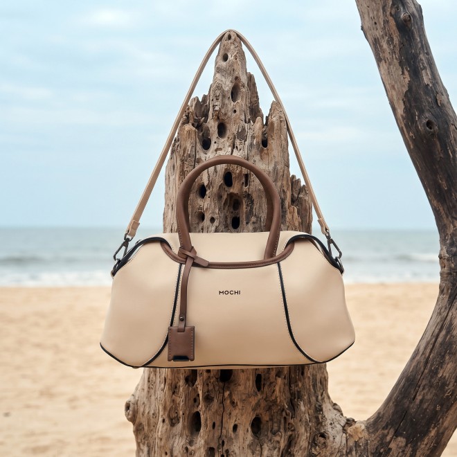 Mochi Women Beige Shoulder Bag (SKU: 66-1185-20-10)
