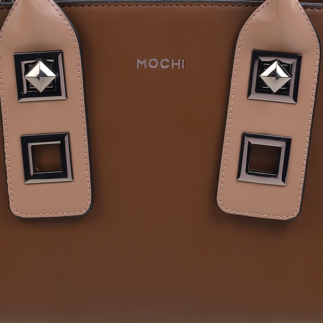 Mochi Women Brown Satchel Bag (SKU: 66-1186-12-10)