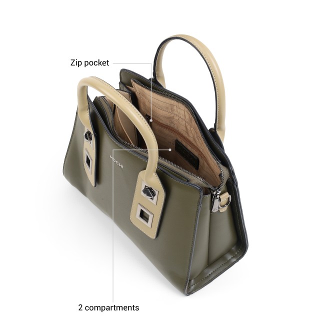 Mochi Women Green Satchel Bag (SKU: 66-1186-21-10)