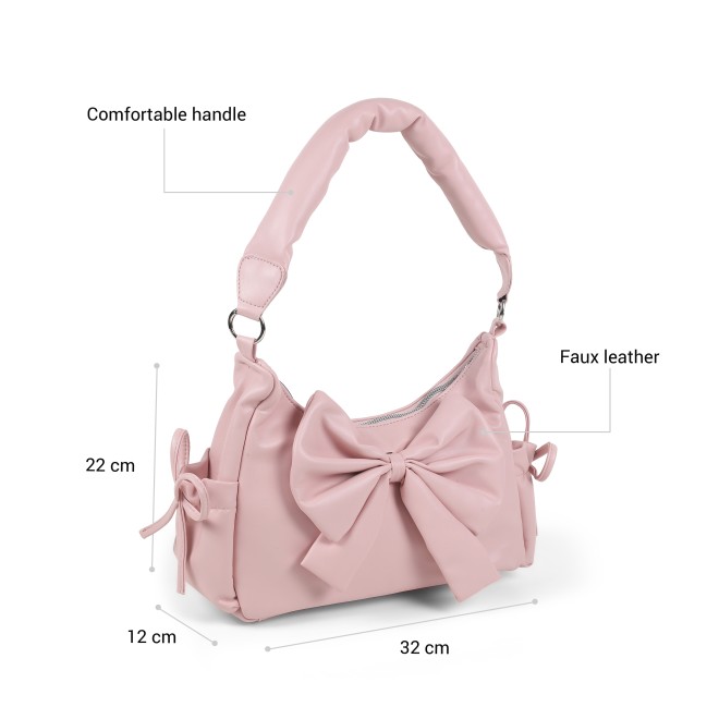 Mochi Women Pink Shoulder Bag (SKU: 66-1187-24-10)