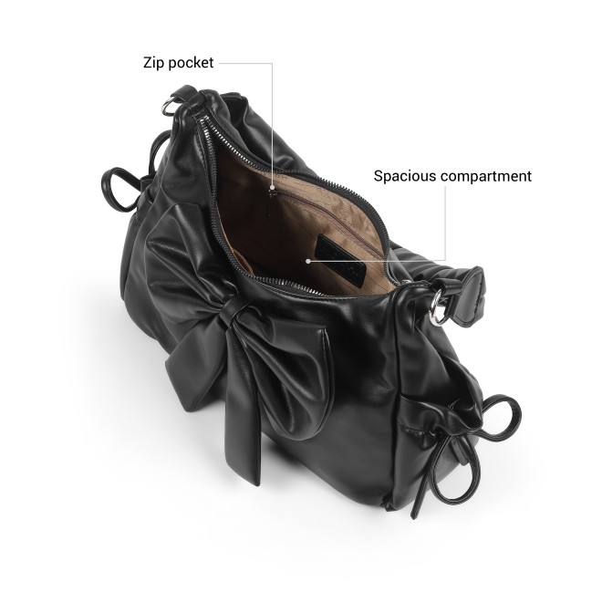 Mochi Women Black Shoulder Bag (SKU: 66-1187-11-10)