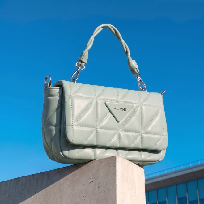 Mochi Women Green Sling Bag (SKU: 66-1188-21-10)