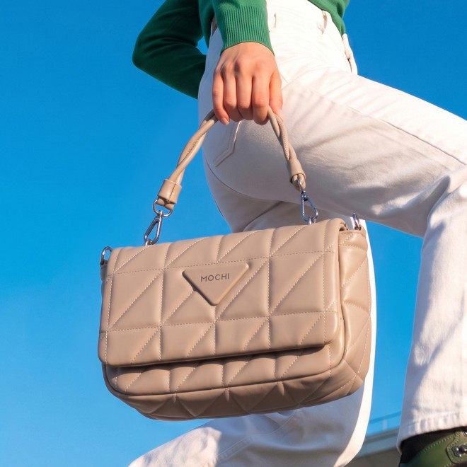 Mochi Women Beige Sling Bag (SKU: 66-1188-20-10)