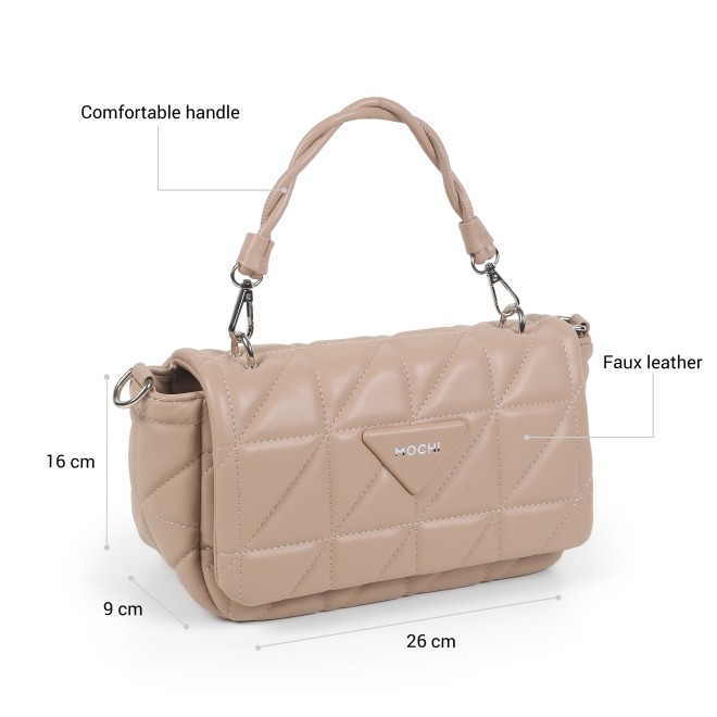 Mochi Women Beige Sling Bag (SKU: 66-1188-20-10)