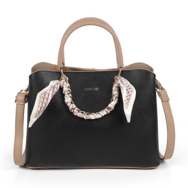 Mochi Women Black Satchel Bag (SKU: 66-1230-11-10)