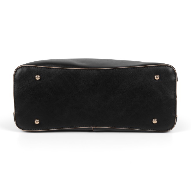 Mochi Women Black Satchel Bag (SKU: 66-1230-11-10)