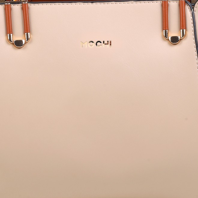 Mochi Women Beige Satchel Bag (SKU: 66-1235-20-10)