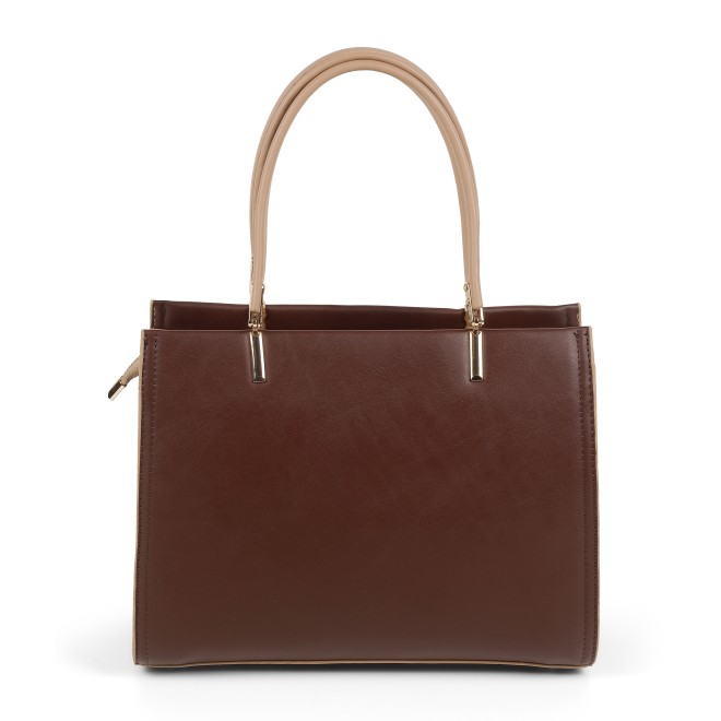 Mochi Women Brown Satchel Bag (SKU: 66-1237-12-10)