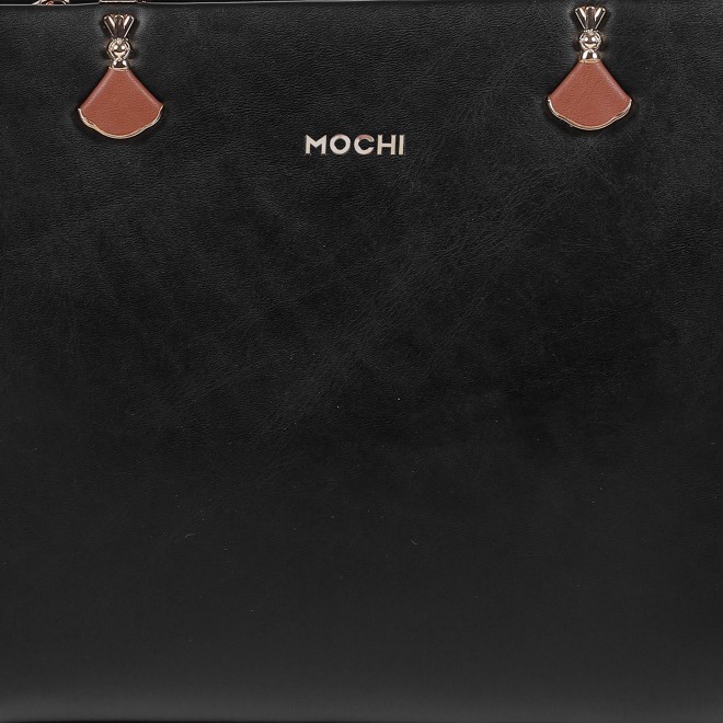 Mochi Women Black Satchel Bag (SKU: 66-1237-11-10)