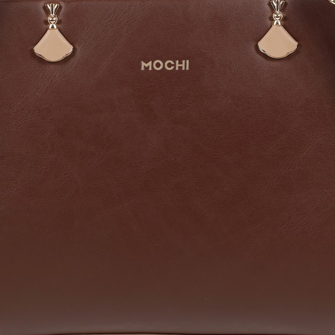 Mochi Women Brown Satchel Bag (SKU: 66-1237-12-10)