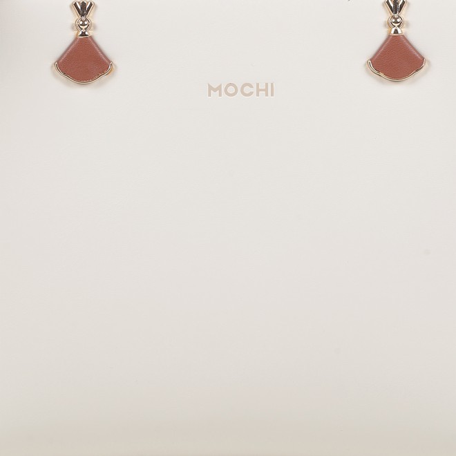 Mochi Women Off-white Satchel Bag (SKU: 66-1237-66-10)