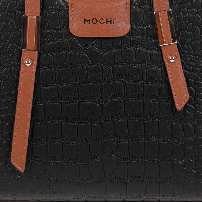 Mochi Women Black Satchel Bag (SKU: 66-1240-11-10)