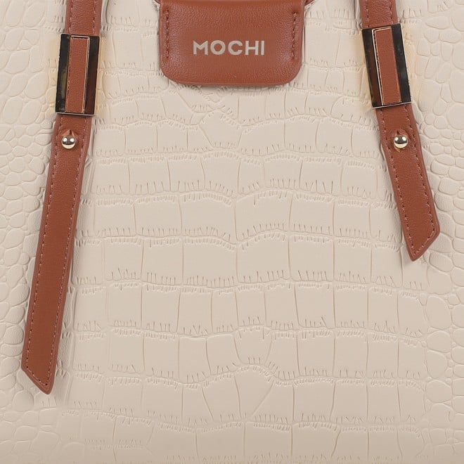 Mochi Women Beige Satchel Bag (SKU: 66-1240-20-10)
