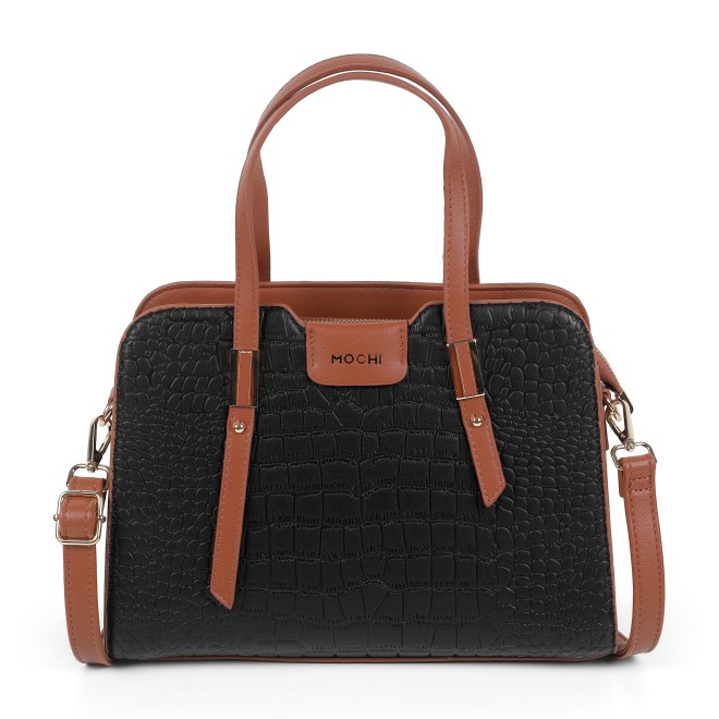 Mochi Women Black Satchel Bag (SKU: 66-1240-11-10)