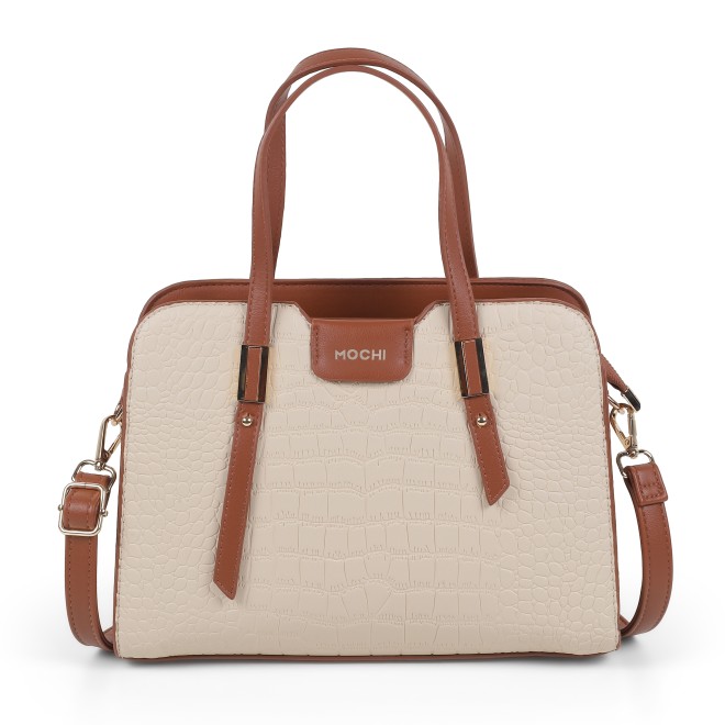 Mochi Women Beige Satchel Bag (SKU: 66-1240-20-10)