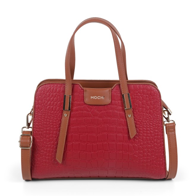 Mochi Women Maroon Satchel Bag (SKU: 66-1240-44-10)