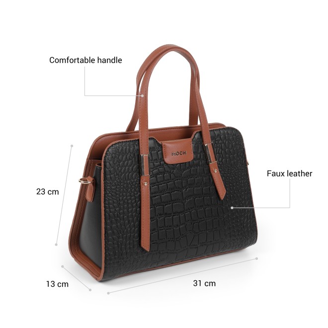 Mochi Women Black Satchel Bag (SKU: 66-1240-11-10)