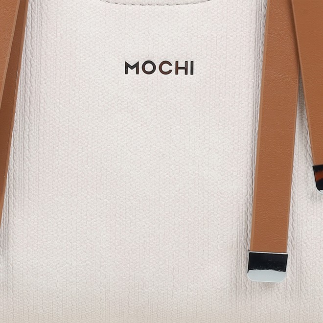 Mochi Women White Satchel Bag (SKU: 66-1251-16-10)