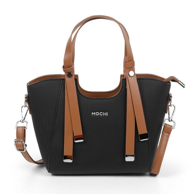 Mochi Women Black Satchel Bag (SKU: 66-1251-11-10)