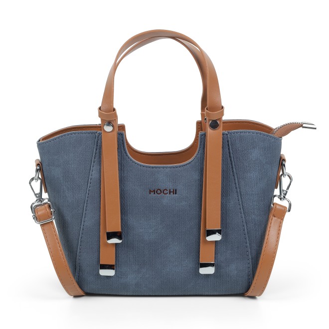 Mochi Women Blue Satchel Bag (SKU: 66-1251-45-10)