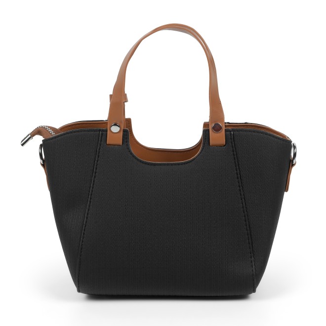Mochi Women Black Satchel Bag (SKU: 66-1251-11-10)
