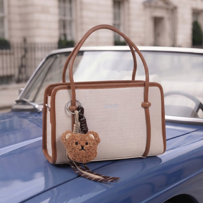 Mochi Women Off-white Satchel Bag (SKU: 66-1252-66-10)