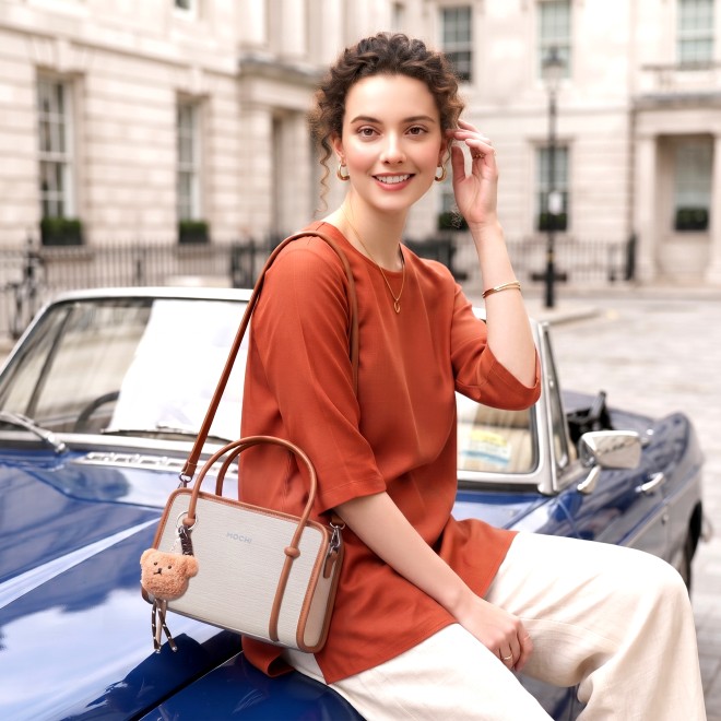 Mochi Women Off-white Satchel Bag (SKU: 66-1252-66-10)