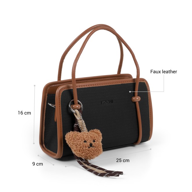 Mochi Women Black Satchel Bag (SKU: 66-1252-11-10)