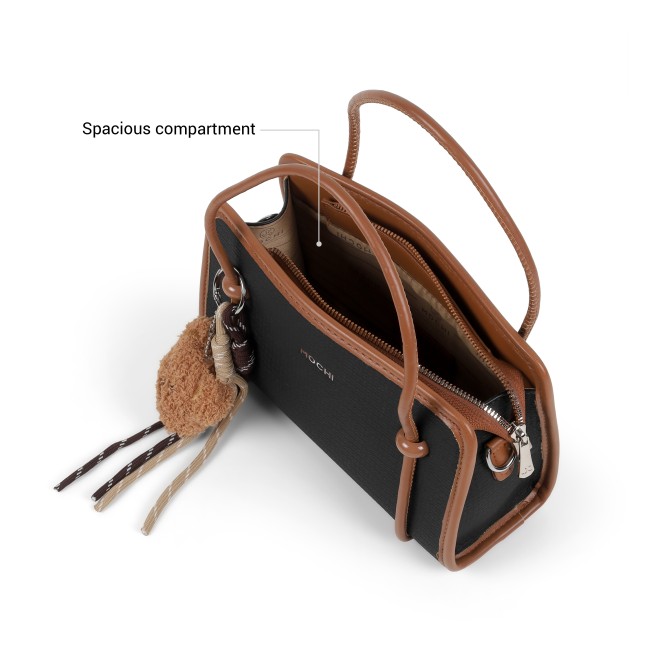 Mochi Women Black Satchel Bag (SKU: 66-1252-11-10)