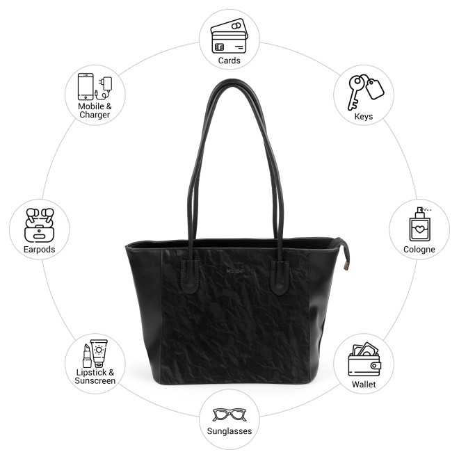 Mochi Women Black Shoulder Bag (SKU: 66-1259-11-10)
