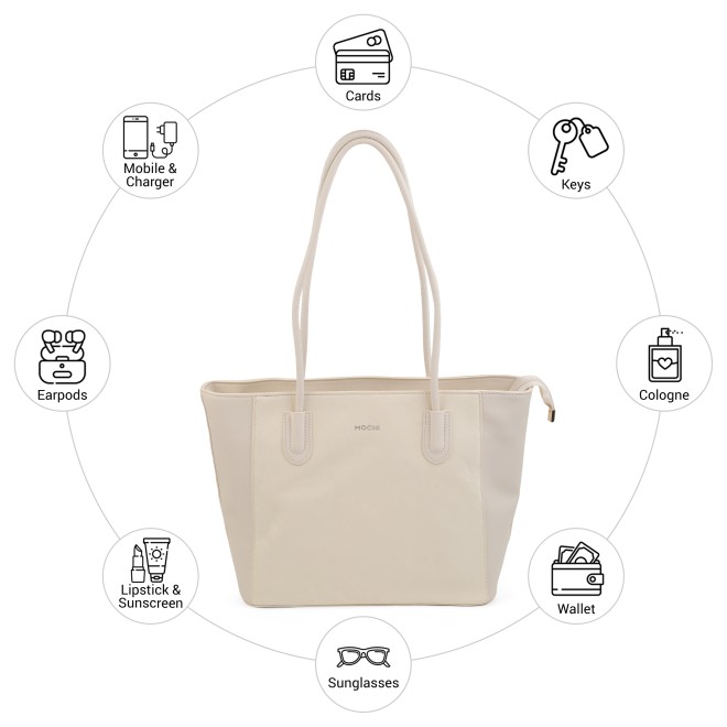 Mochi Women Off-white Shoulder Bag (SKU: 66-1259-66-10)