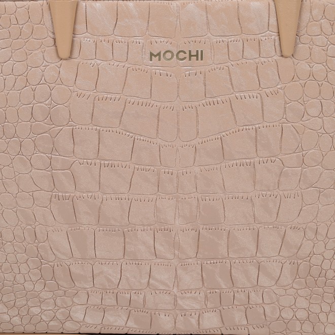 Mochi Women Beige Satchel Bag (SKU: 66-1260-20-10)