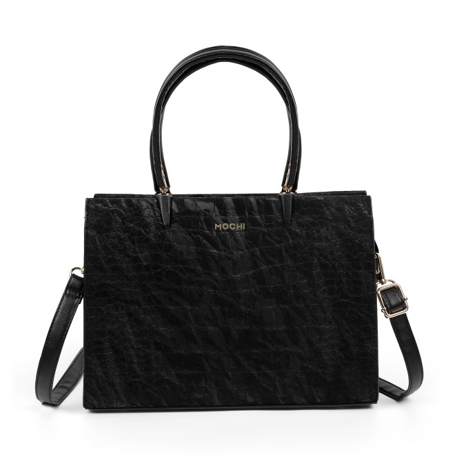 Mochi Women Black Satchel Bag (SKU: 66-1260-11-10)