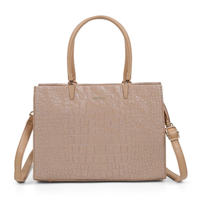 Mochi Women Beige Satchel Bag (SKU: 66-1260-20-10)