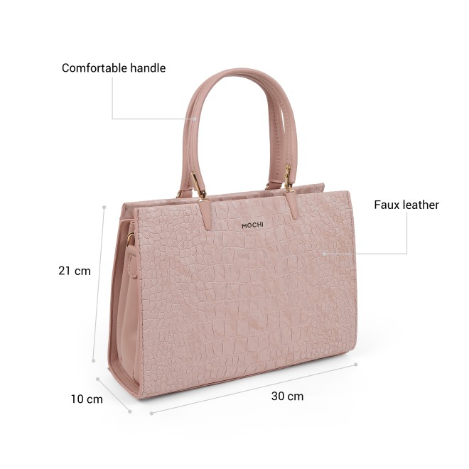 Mochi Women Pink Satchel Bag (SKU: 66-1260-24-10)