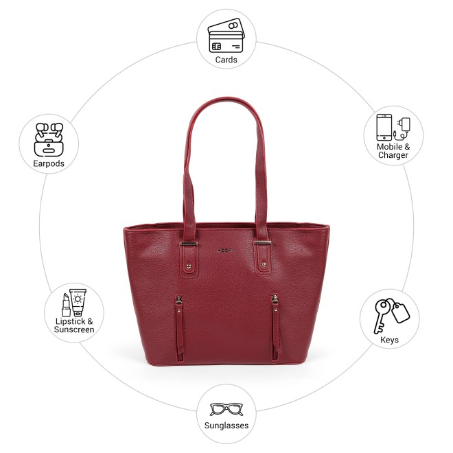 Mochi Women Maroon Shoulder Bag (SKU: 66-1261-44-10)
