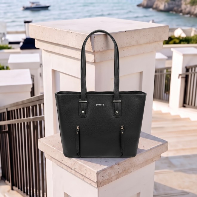 Mochi Women Black Shoulder Bag (SKU: 66-1261-11-10)