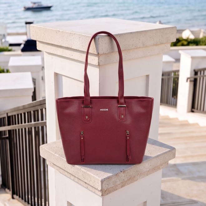Mochi Women Maroon Shoulder Bag (SKU: 66-1261-44-10)