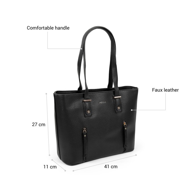 Mochi Women Black Shoulder Bag (SKU: 66-1261-11-10)