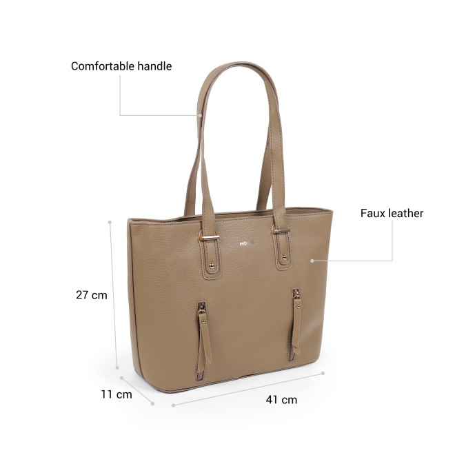 Mochi Women Khaki Shoulder Bag (SKU: 66-1261-62-10)