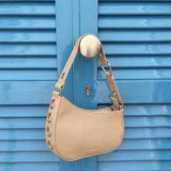 Mochi Women Beige Shoulder Bag