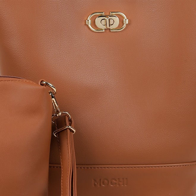 Mochi Women Brown Sling Bag (SKU: 66-1269-12-10)