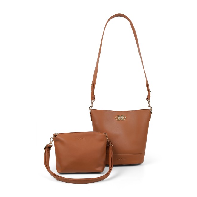 Mochi Women Brown Sling Bag (SKU: 66-1269-12-10)