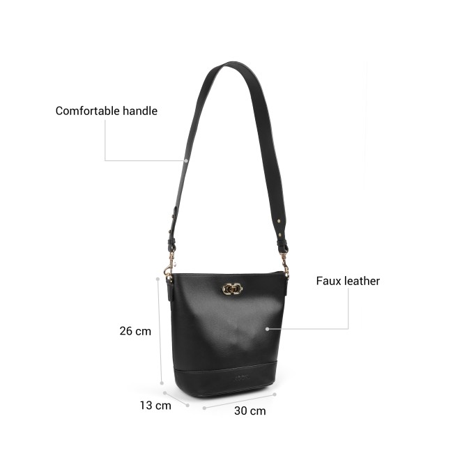 Mochi Women Black Sling Bag (SKU: 66-1269-11-10)