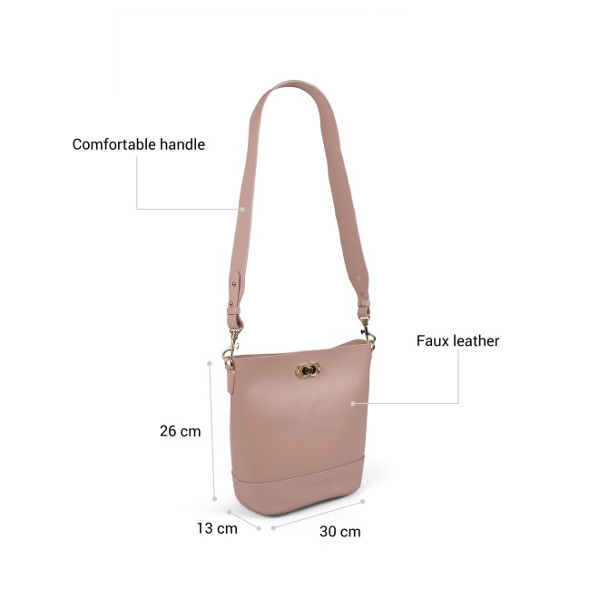 Mochi Women Pink Sling Bag (SKU: 66-1269-24-10)
