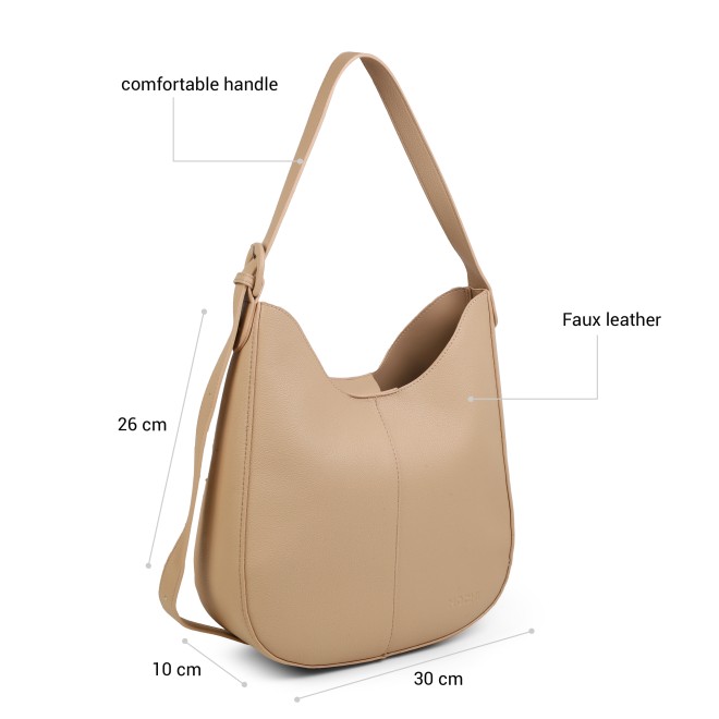 Mochi Women Beige Hobo Bag (SKU: 66-1270-20-10)