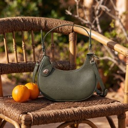 Mochi Women Green Hobo Bag
