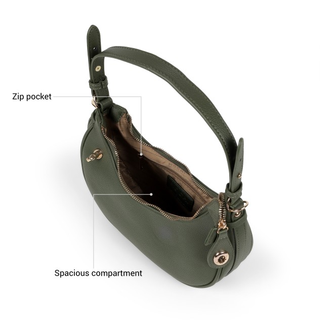 Mochi Women Green Hobo Bag (SKU: 66-1271-21-10)
